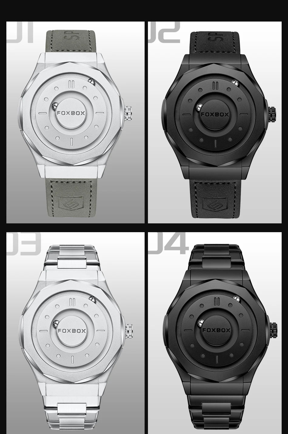 FOXBOX Creative Men's Quartz