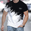 Casual Men's T-Shirt Gradient
