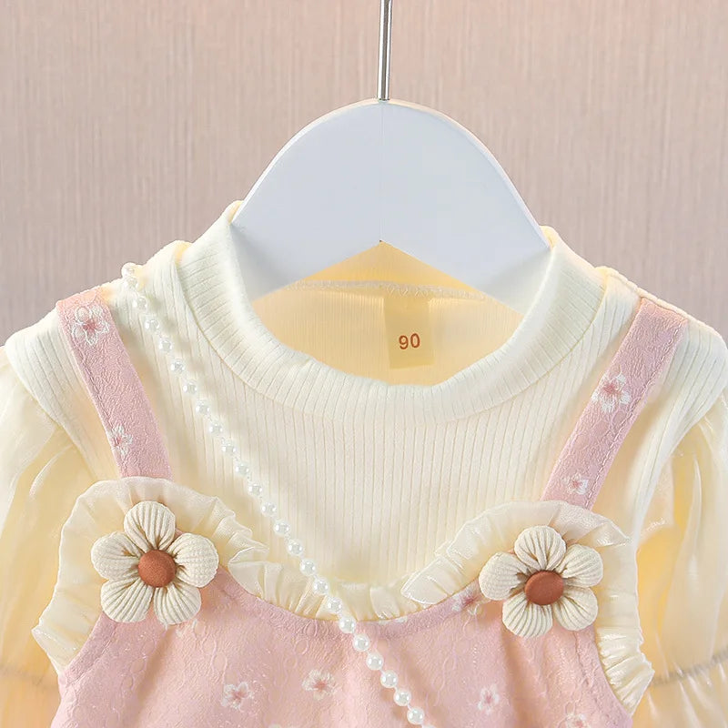 Spring Autumn New Dress Floral