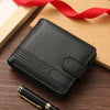 Men Wallets Leather Zipper