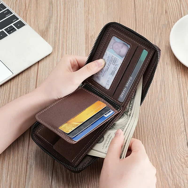 Leather Men’s Wallet Luxury