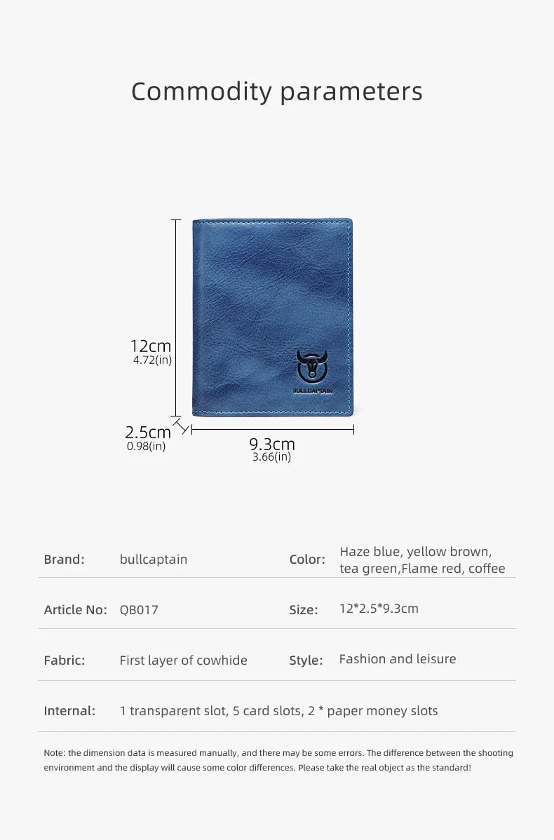 BULLCAPTAIN New 100% Leather