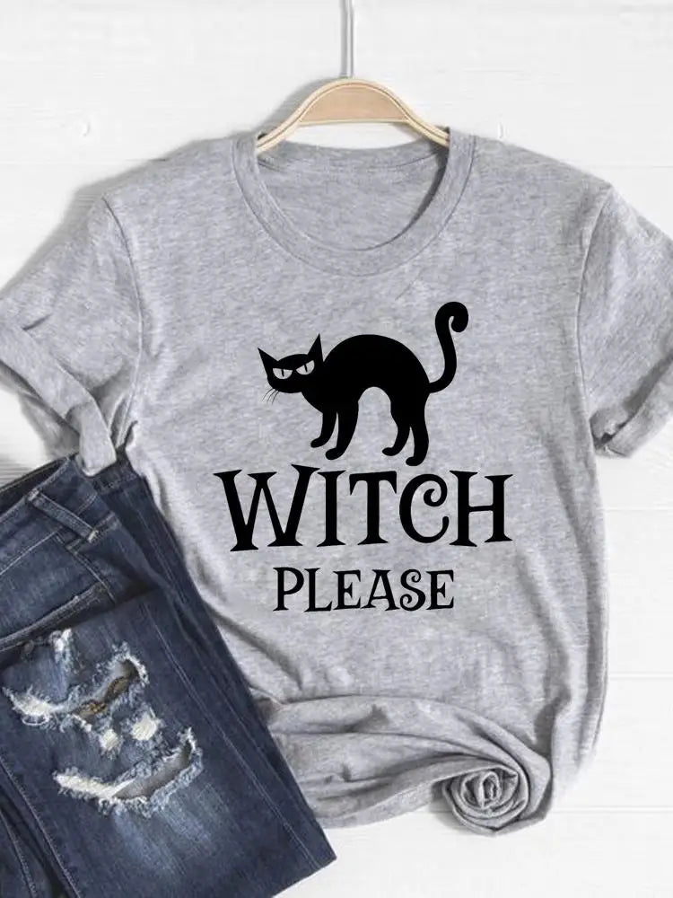 Women Fall Autumn Ladies T-shirt