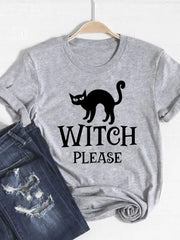 Women Fall Autumn Ladies T-shirt