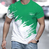 Casual Men's T-Shirt Gradient