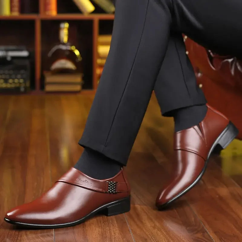 Leather Casual Social Shoe