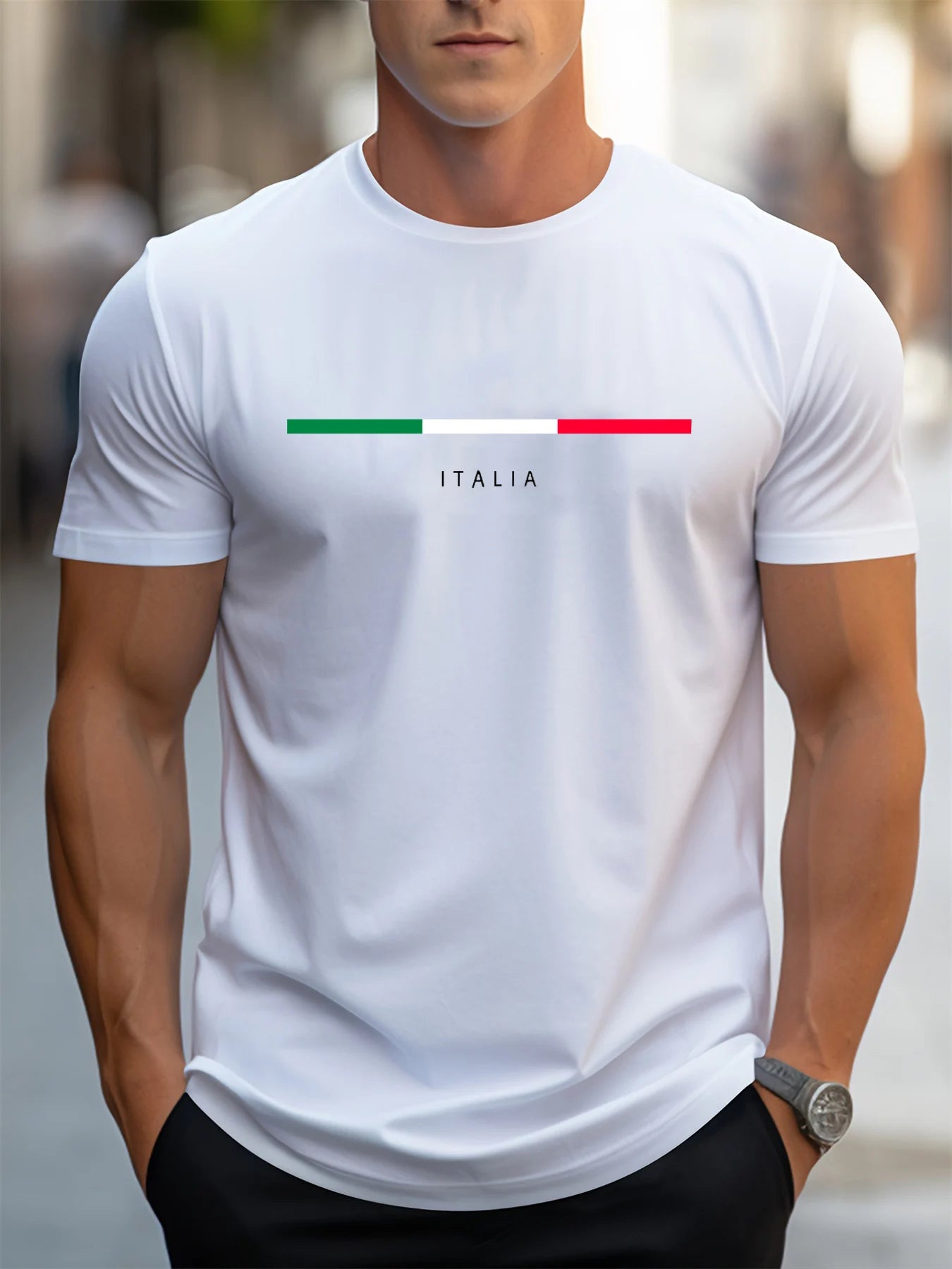 Men's summer 100 cotton