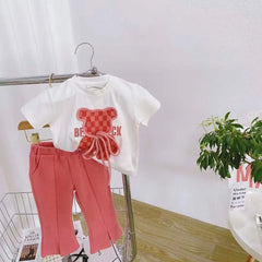 Summer Baby Girls Clothes Set