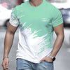 Casual Men's T-Shirt Gradient