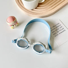 Cute Cartoon Pony Swimming