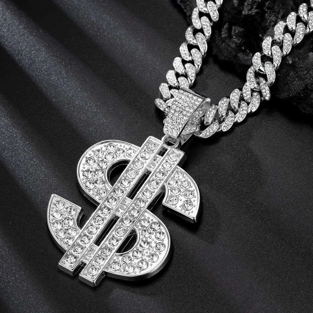 Fashion Hip Hop Dollar Pendant