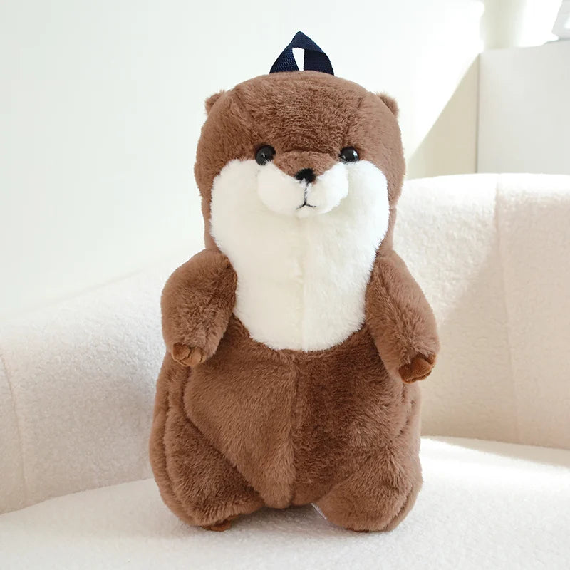 Sea Otter Plush Backpack