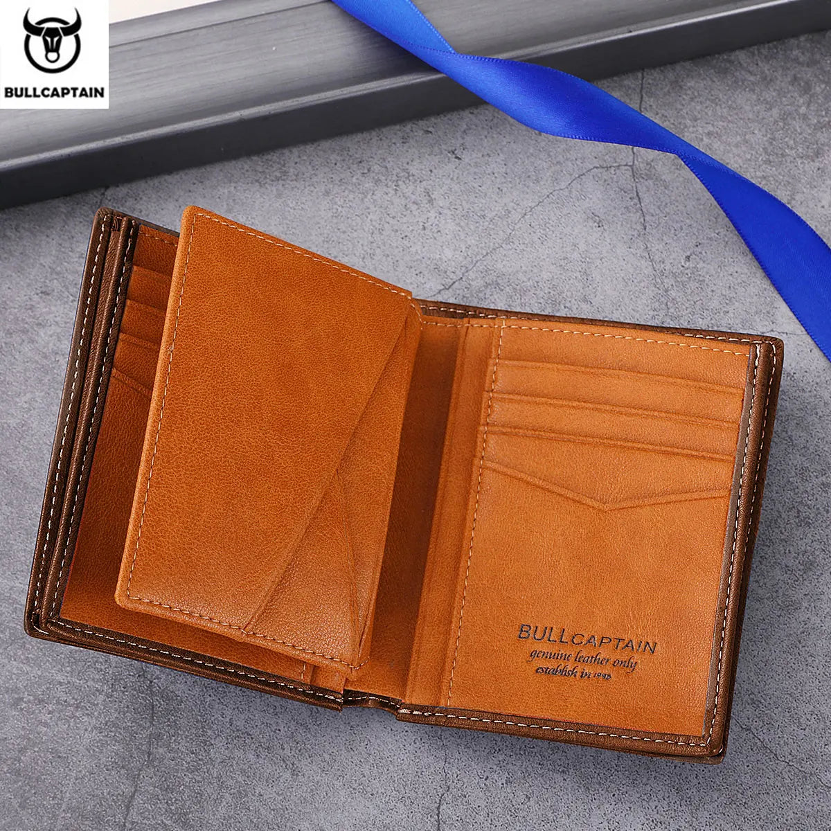 BULLCAPTAIN New 100% Leather