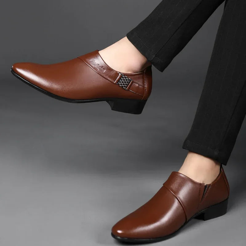 Leather Casual Social Shoe