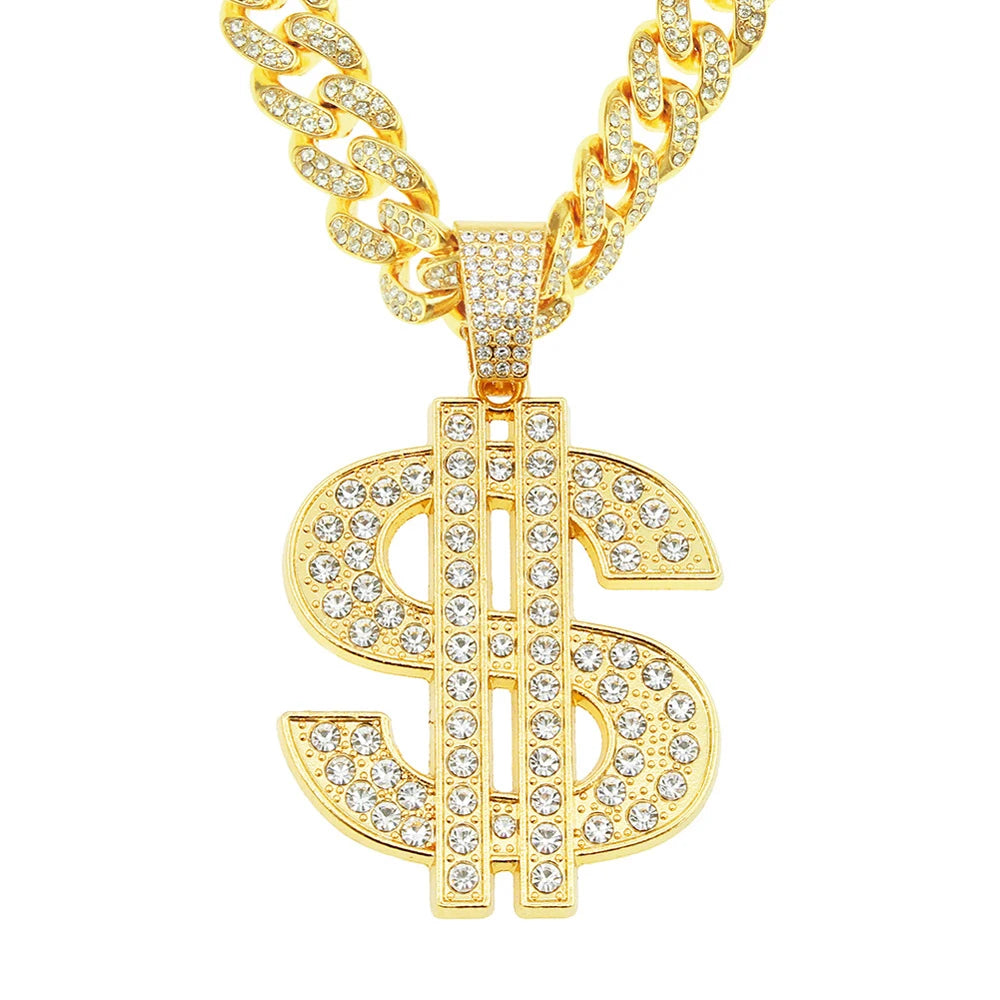 Fashion Hip Hop Dollar Pendant