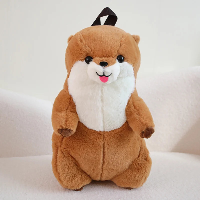 Sea Otter Plush Backpack
