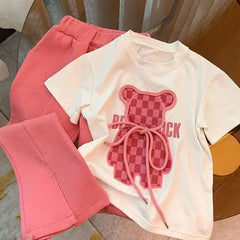 Summer Baby Girls Clothes Set