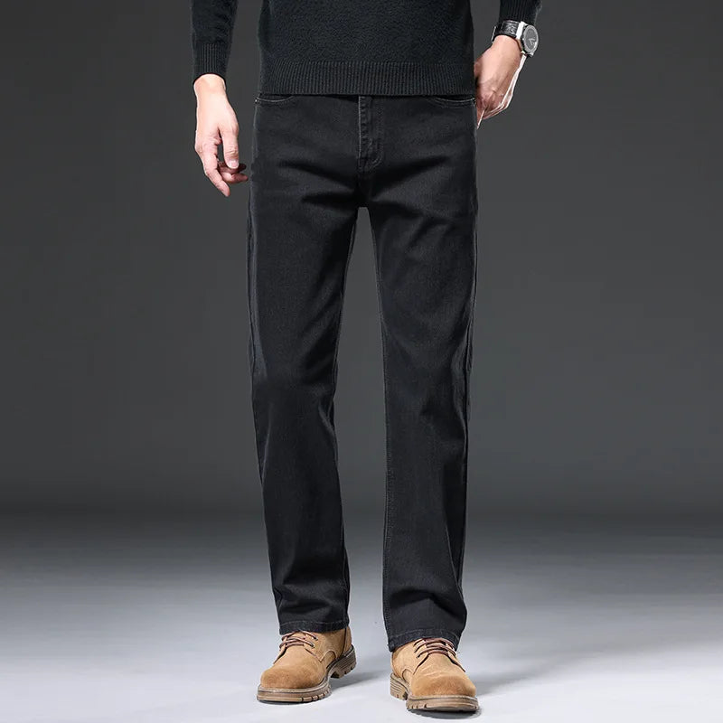 Jeans men's new straight tube