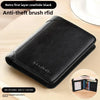 Men Wallet Genuine Leather Rfid