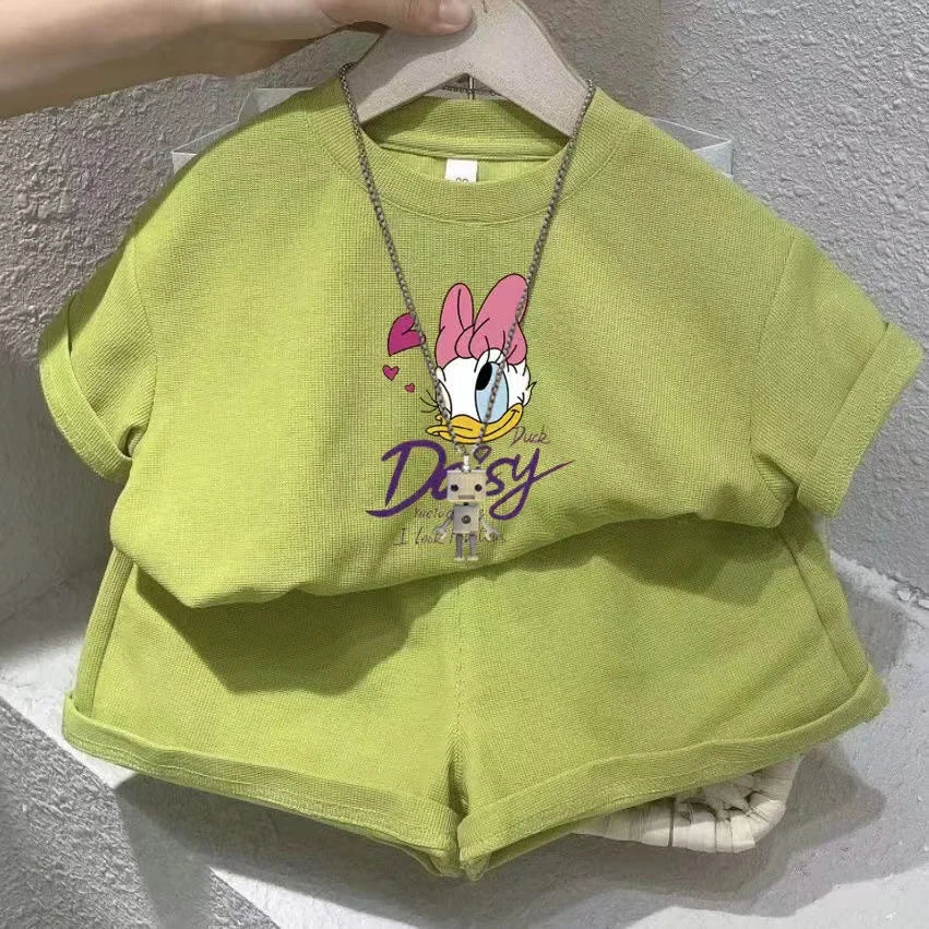 Summer Baby Girls Clothes Set