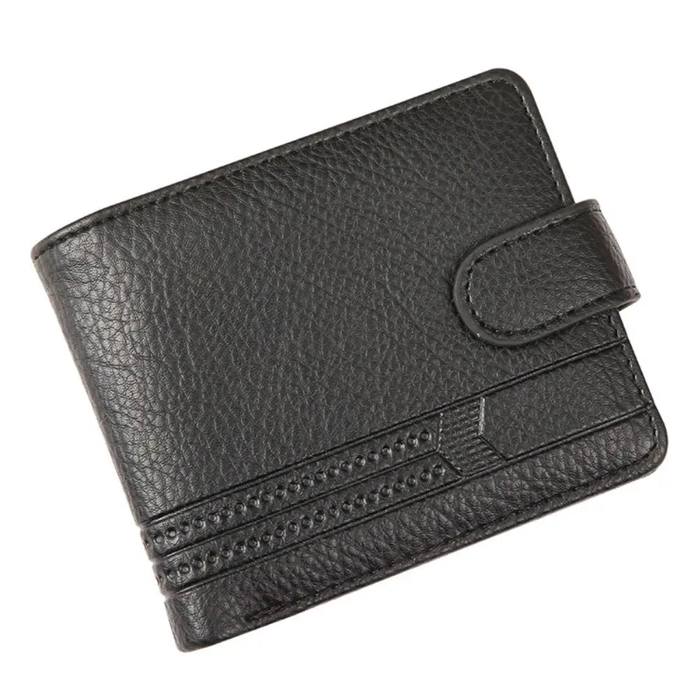 Men Wallets Leather Zipper