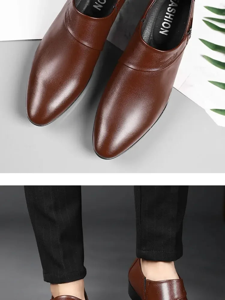 Leather Casual Social Shoe
