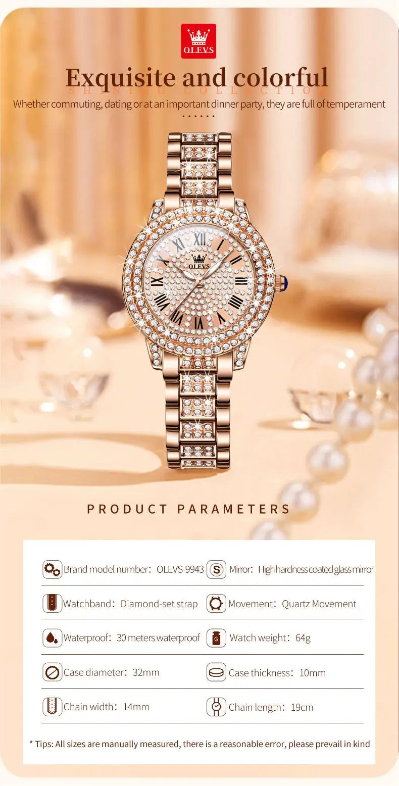 OLEVS Original Diamond Watch
