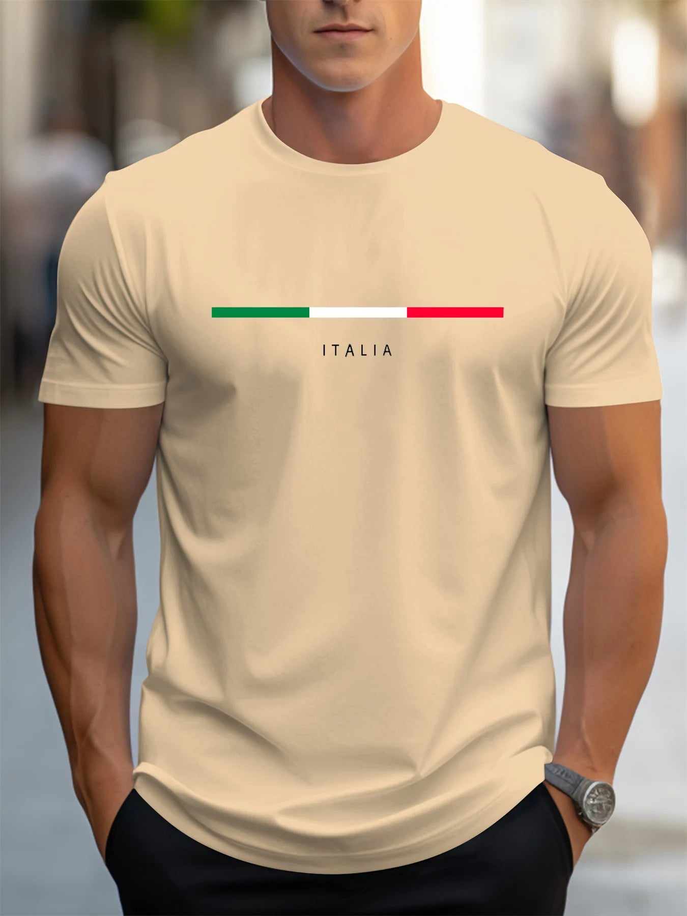 Men's summer 100 cotton