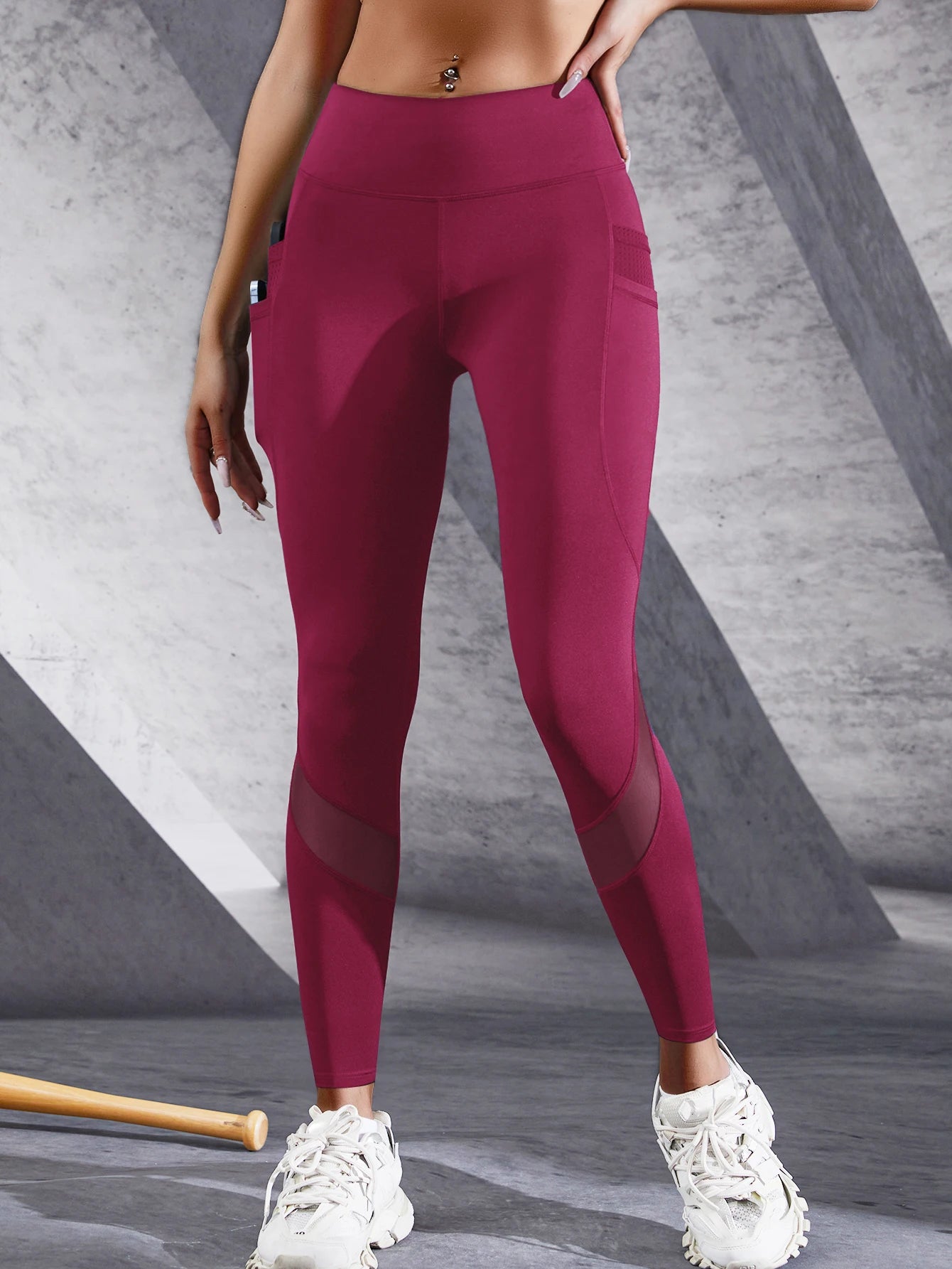 Pocket Yoga Pants Patchwork