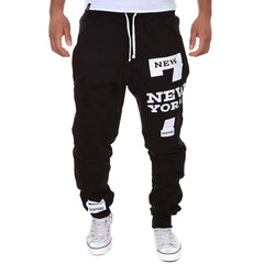 Male Lace-up Loose Hip Trousers