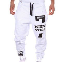 Male Lace-up Loose Hip Trousers