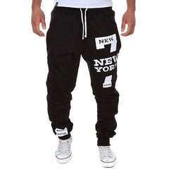 Male Lace-up Loose Hip Trousers