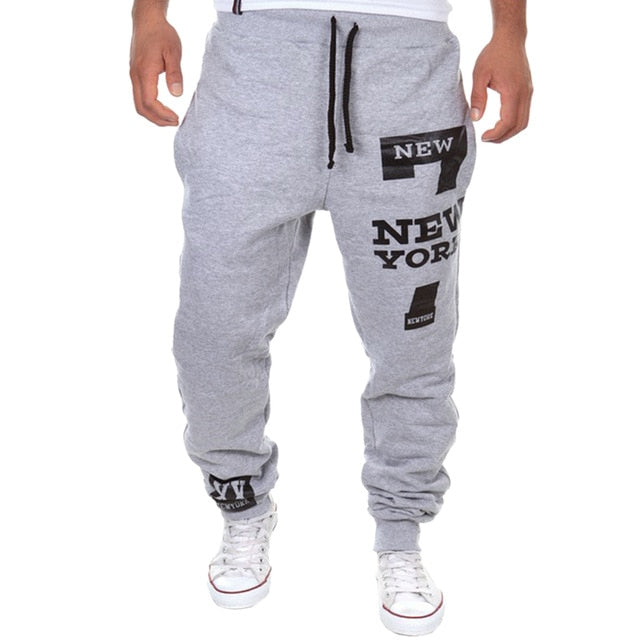 Male Lace-up Loose Hip Trousers