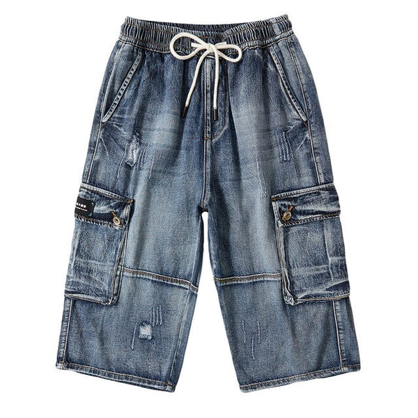 Men Summer Denim Shorts