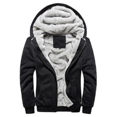 Thick Warm Fleece Zipper Men Jacket