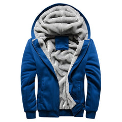 Thick Warm Fleece Zipper Men Jacket