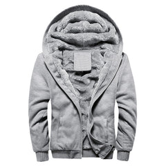 Thick Warm Fleece Zipper Men Jacket