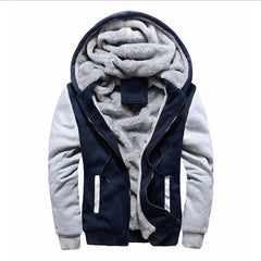 Thick Warm Fleece Zipper Men Jacket