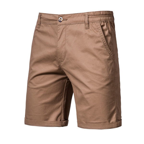 Men Cotton Knee Length  Beach Shorts
