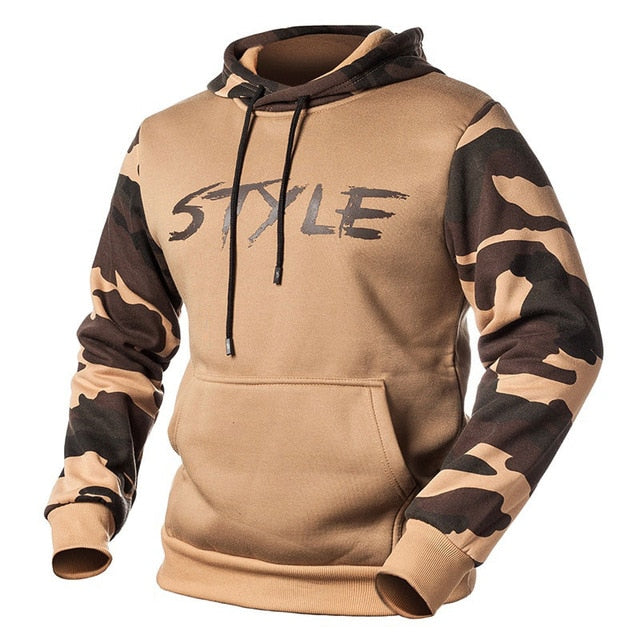 Fashion Male Camo Hoody