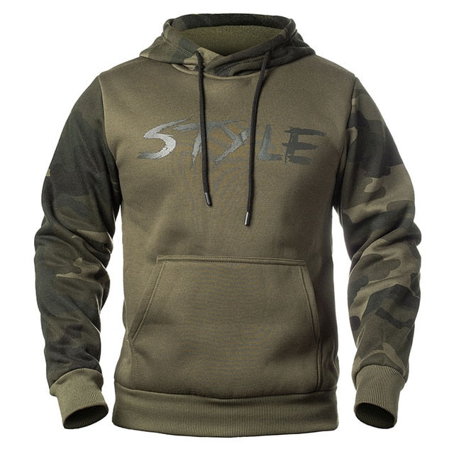 Fashion Male Camo Hoody