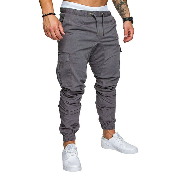 Autumn Men Cotton Joggers
