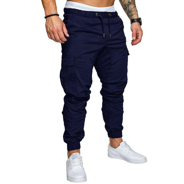 Autumn Men Cotton Joggers