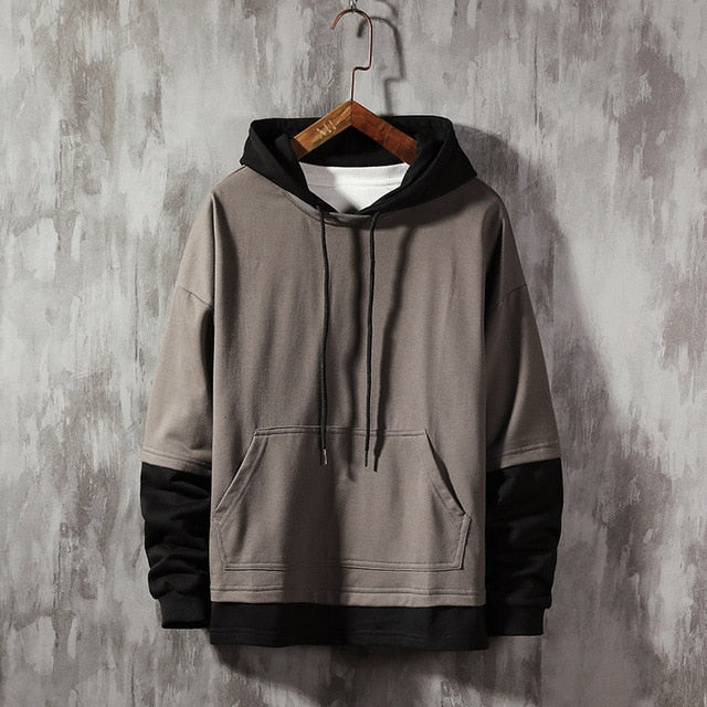 SingleRoad Oversized Green Men Hoodie
