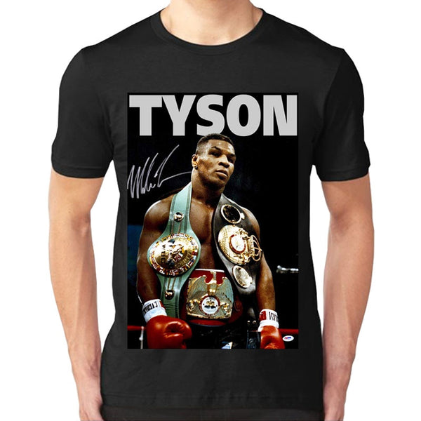 Boxer Mike Tyson Memorializes Boxing T-shirt