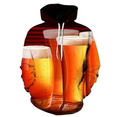 Latest Cool Beer Men Hoodie