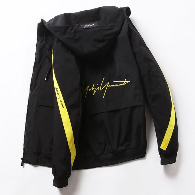 Men Big Size Hooded Casual Jacket